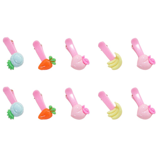 50St Assorti Plastic Haarclips Voor , Haarversiering Kinderen 1