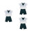 3St Bier Set Voor Zachte Stoffen Leuk Design 7