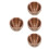 4St Roestvrij Staal Dipsaus Cup Mini Compacte Camping Beker 4