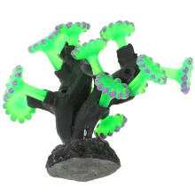 2St Silicone Aquarium Beeldje Kleurrijk Duurzaam Decor