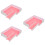 3St Hamster Platform Roze Bijtbestendig Klimmen En Spelen 7