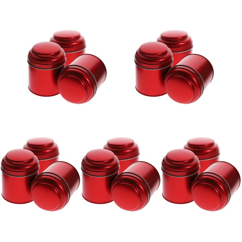 15St Tinplate Bewaarblikjes Voor Thee Koffie 1