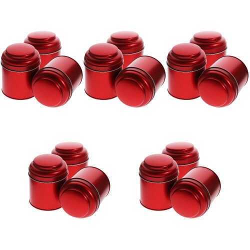 15St Tinplate Bewaarblikjes Voor Thee Koffie 2