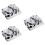 9St Manicure Tint Bowls Van Rvs Compact Voor Nagelstyling 7