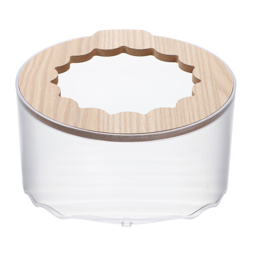 5St Transparante Hamster Zandbak Met Luxe