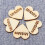 200St Khaki Mr & Mrs Romantische Bruiloft Versiering 4