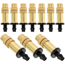 50St Irrigatie Koperen Mister Nozzle Verstelbaar Gouden