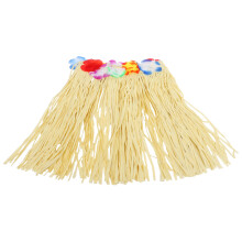 5St Comfortabele Beige Hula Skirts Decor En Hawaii Performance