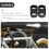 20St Zwarte Stuurverkleiner Aluminium Adapter Accessoire 7
