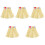 5St Comfortabele Beige Hula Skirts Decor En Hawaii Performance 3