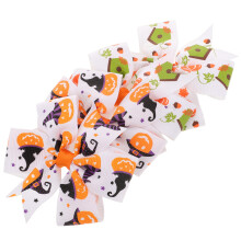 20St Halloween Haarclips Strik Stof Assorti Haar Accessoires
