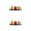 2Sets Resin Mini Beeld Auto Dashboard Decor Kleurige Set 8