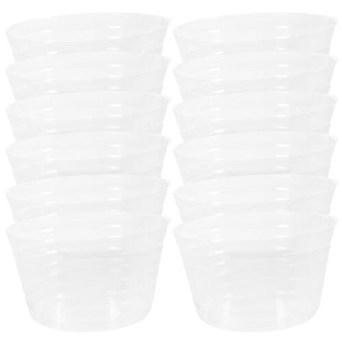 48St Heldere Plastic Met Wateropvang Tegen Lekkage