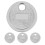 8St Professionele Bougie-Gapmeter Meetsysteem Staal 2