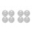 8St Professionele Bougie-Gapmeter Meetsysteem Staal 4