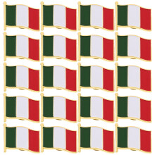 100St Italiaanse Broche Metaal Speld Multikleur Decoratie