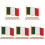 100St Italiaanse Broche Metaal Speld Multikleur Decoratie 4
