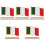 100St Italiaanse Broche Metaal Speld Multikleur Decoratie 5