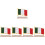 100St Italiaanse Broche Metaal Speld Multikleur Decoratie 7