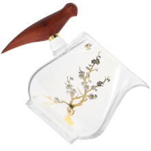 3St Glazen Gravyboot Voor Sausdispenser En Saladedressing Transparant
