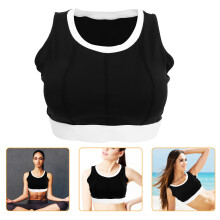 3St Vrouwen Sportbeha Zwart Zachte Polyester Comfortabel Yoga Run