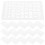 100St Herbruikbare Plastic Lettersjablonen Voor Journal En Scrapbook 1