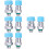 8St Auto Airslang Snelkoppeling R134a - Aluminium 9