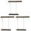 3Sets Vogelzitstok Speelgoed Hout Lichtbruin Stand 4