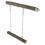 3Sets Vogelzitstok Speelgoed Hout Lichtbruin Stand 2