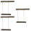 3Sets Vogelzitstok Speelgoed Hout Lichtbruin Stand 9
