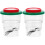2St ABS Kinder Insectendoos Met Vergrootglas En Natuurverkenning Multi 4