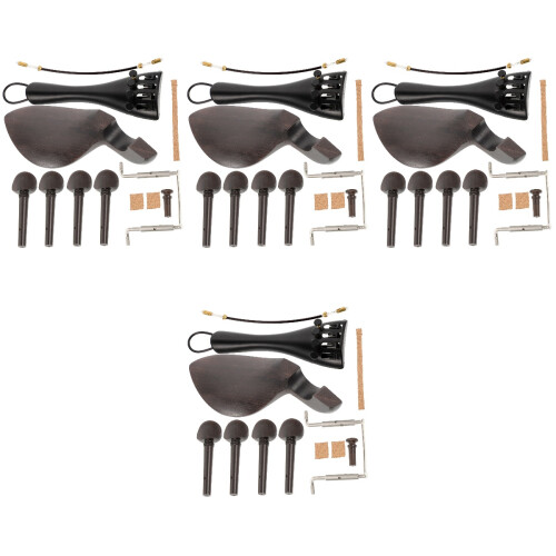 4Set Violino Professionali Kit Ricambio in Legno 2