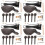 4Set Violino Professionali Kit Ricambio in Legno 5