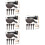 4Set Violino Professionali Kit Ricambio in Legno 7