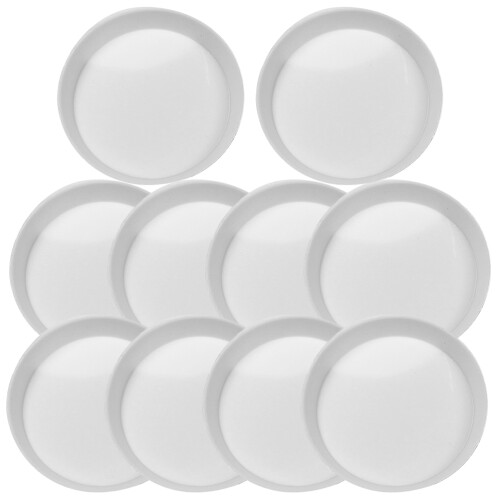 40St Multifunctionele Zilveren Diamond Trays Plastic Voor Thuis 2
