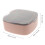2Pz Contenitore Per Cavi Rosa Con Scomparti Organizer Per Scrivania 10