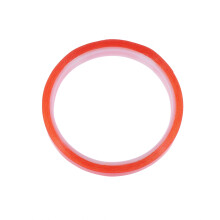 2Pz Rotolo Nastro Adesivo Doppia Acrilico Rosso Per Elettronica
