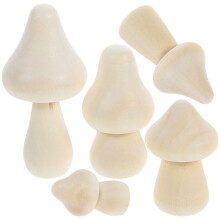 40Pz Ornamenta in Legno Khaki Per DIY, Giardino E Tavola