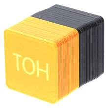2St Zelfklevende Warm Waterlabels Voor Toilet En Badkamer