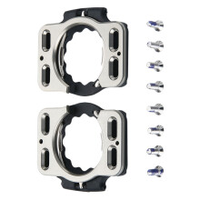 1Paar Bike Pedal Cleats Für Selbsteinschnappende Fahrradschuhe Bunt