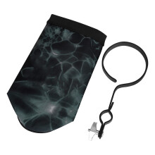 3Pz Borsa Porta Bacchette Percussioni Oxford Nero Elegante