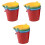 12Pz Set Secchielli Spiaggia Ferro Per Bambini E Colorato 9
