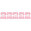 10Pz Mascherine Occhi Plush Rosa Morbide Riposo 9