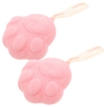 10Pz Spugna Corpo Rosa Con Gancio Per Bagno E Detergente Schiena