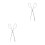 2Pz Pinze Acciaio Antiruggine Manico Argento 8