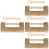 4Set Serrature Vintage in Rame Per Scatole Gioielli E Regalo 6