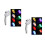 2Pz Doccia LED Argento Cambia 7 Luci ABS Alta 4