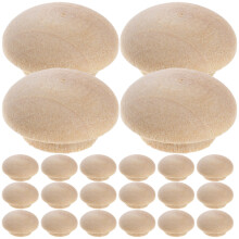 300Pcs Reusable Wood Hole Plugs for Screw Holes Cabinet Beige