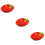 3Pz Ciotole Rosse in Fragola Per E Cucina 11