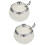 2Pz Contenitori Condimenti Ceramici Con Coperchio Per Cucina 9